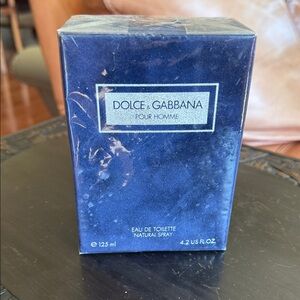 Dolce & Gabbana Men's Fragrance in Deep Blue Box NEW